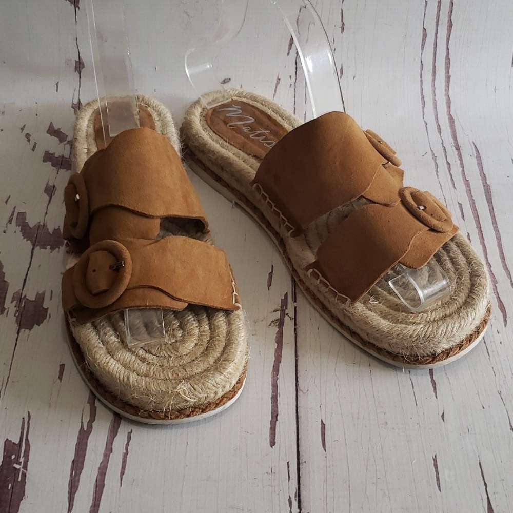 Matisse 8 brown espadrilles sandals